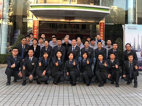 攀枝花市中驰汽车销售服务有限公司合影